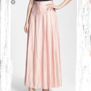 Only worn once!! June and Hudson Blush Maxi Skirt